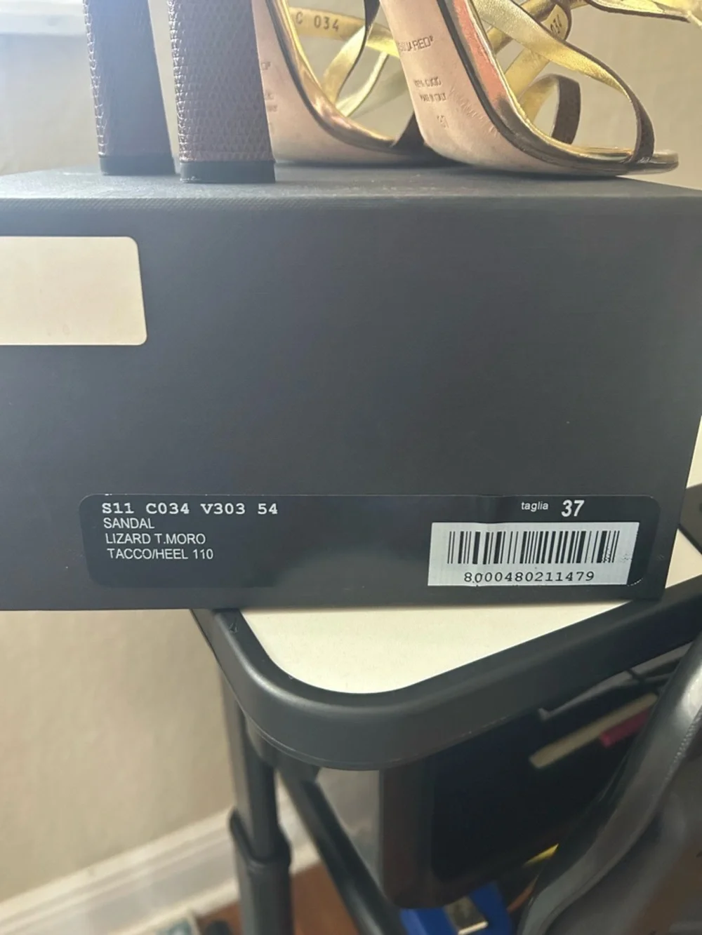 Dsquared2 Lizard Sandals - Picture 2 of 5